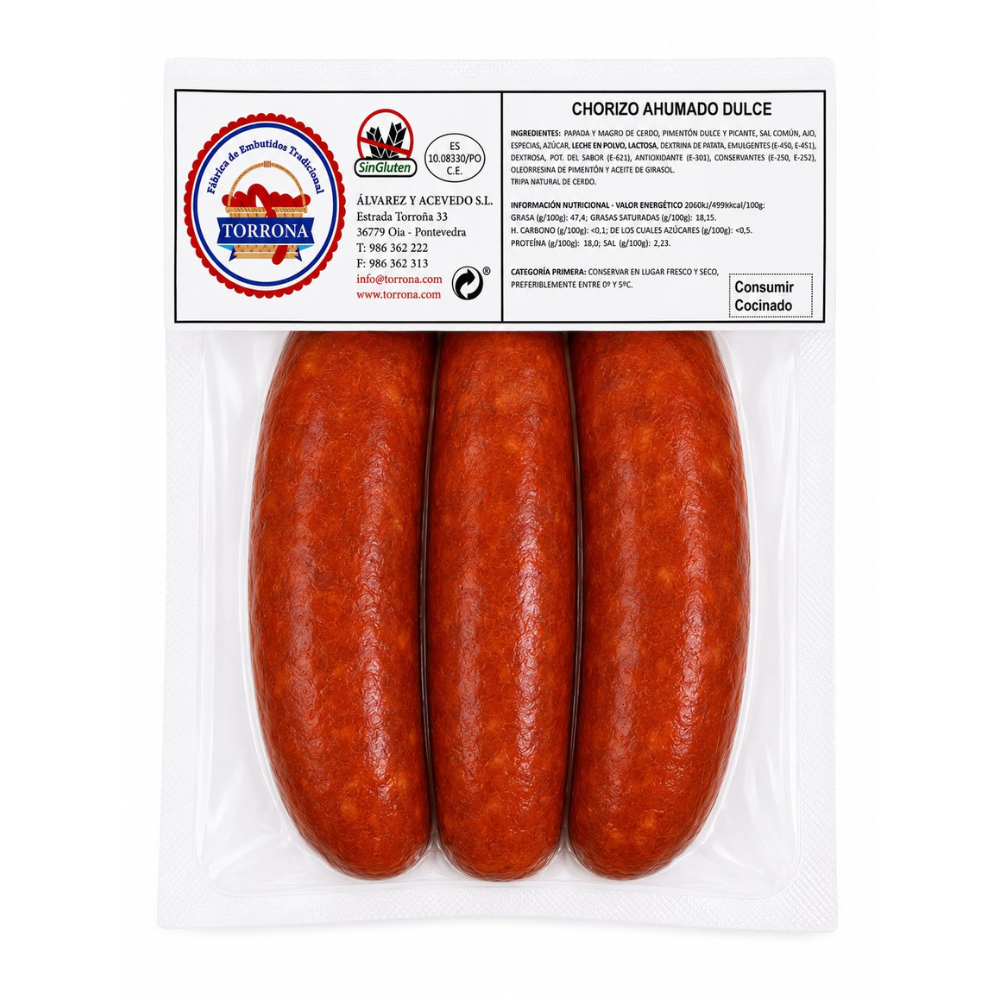 CHORIZO AHUMADO DULCE